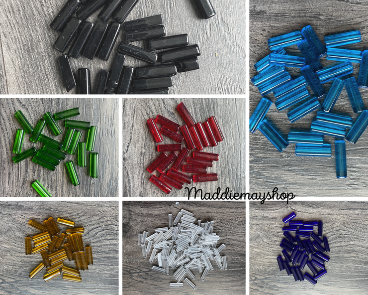 Bead spacers, Decorative Beads for Jewelry making. 100pcs – MaddieMayShop